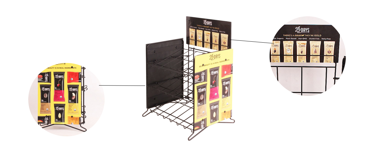 定制金屬線(xiàn)架糖果巧克力棒小吃POS柜臺(tái)展示架 廠(chǎng)家直銷(xiāo)