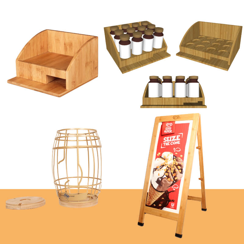 對地球最環(huán)保的展架材料為什么是竹子？竹子可以制作成啥樣的展架？